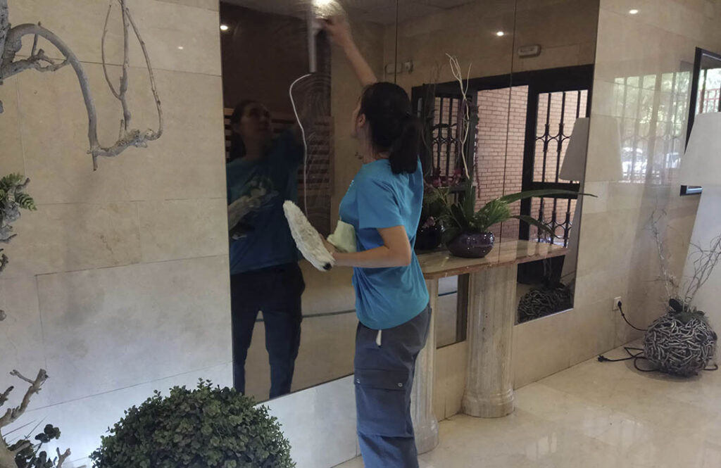 Ver limpieza de comunidad de vecinos Pozuelo de Alarcón